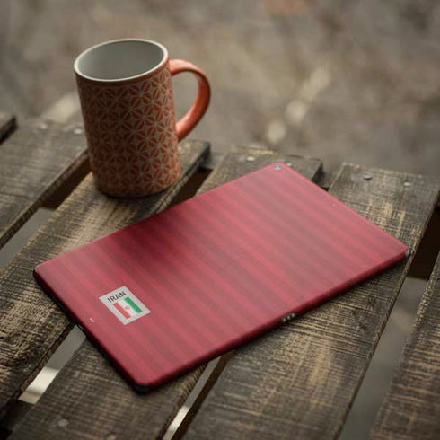 Iran Soccer Flag iPad Skins